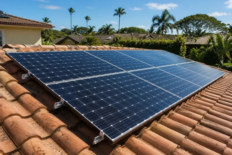 Installation de panneaux solaires à Vailhauquès