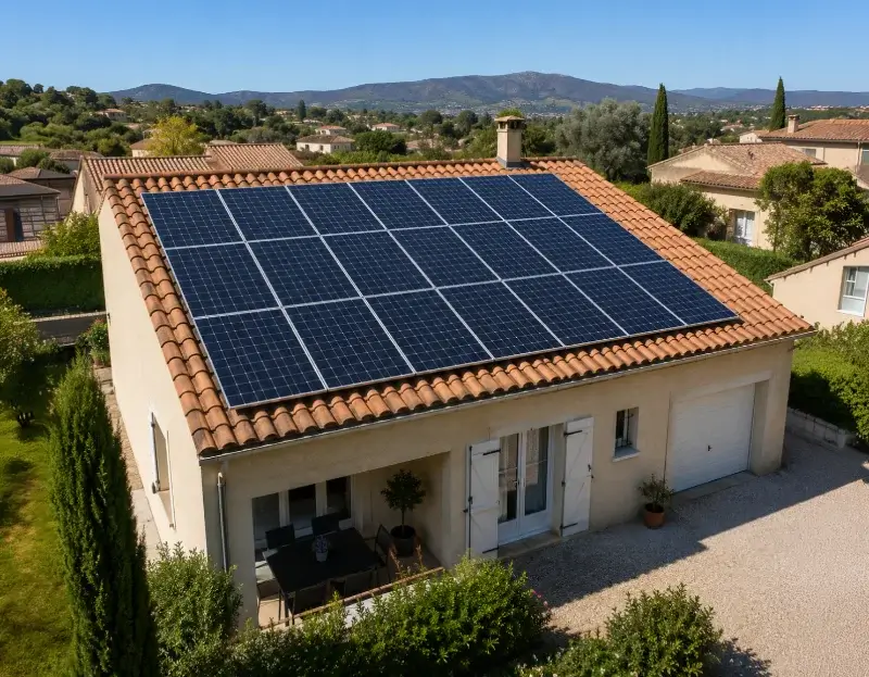 Prime à l'autoconsommation panneaux solaires Vailhauquès — aide financière de l'État